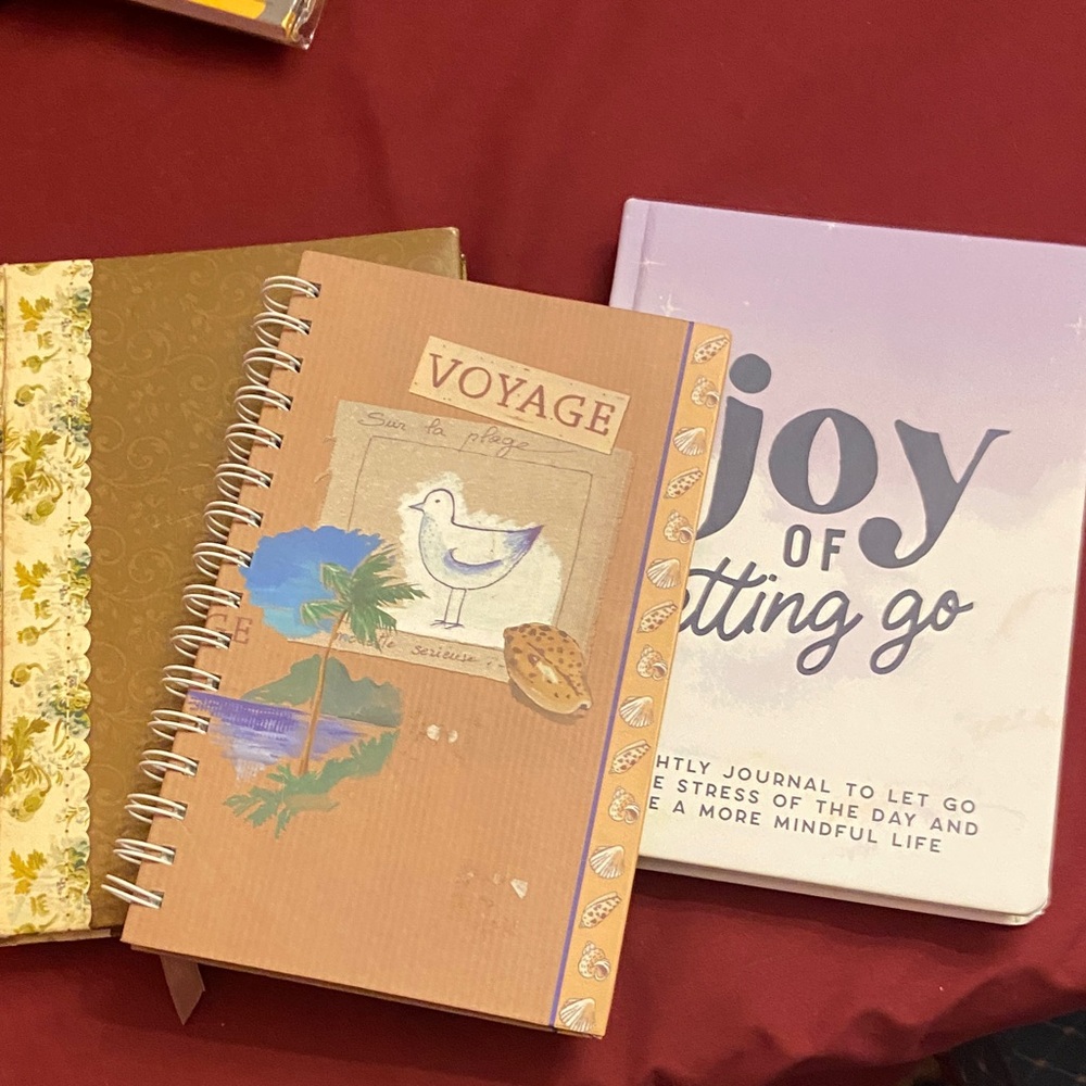 Voyage Spiral Notebook - Brown 3 journals